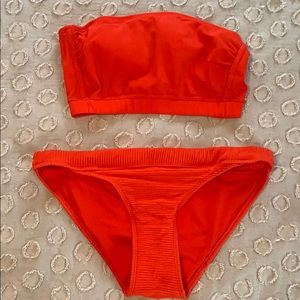 Two piece Tube Top Swimsuit